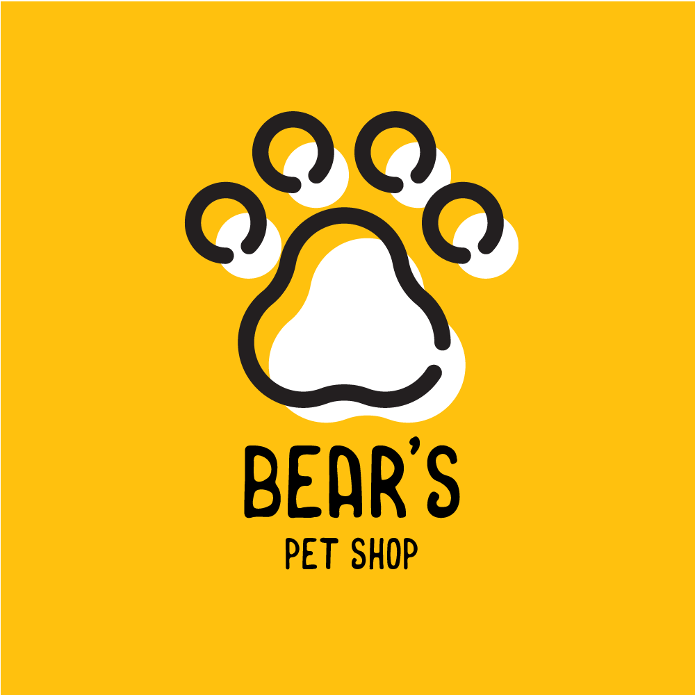 Bear's Pet Shop Logo